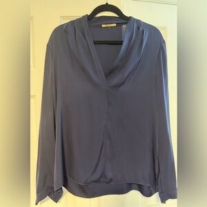 ✨ Kobi Halperin Navy Silk Blouse | Size L | Excellent Condition ✨